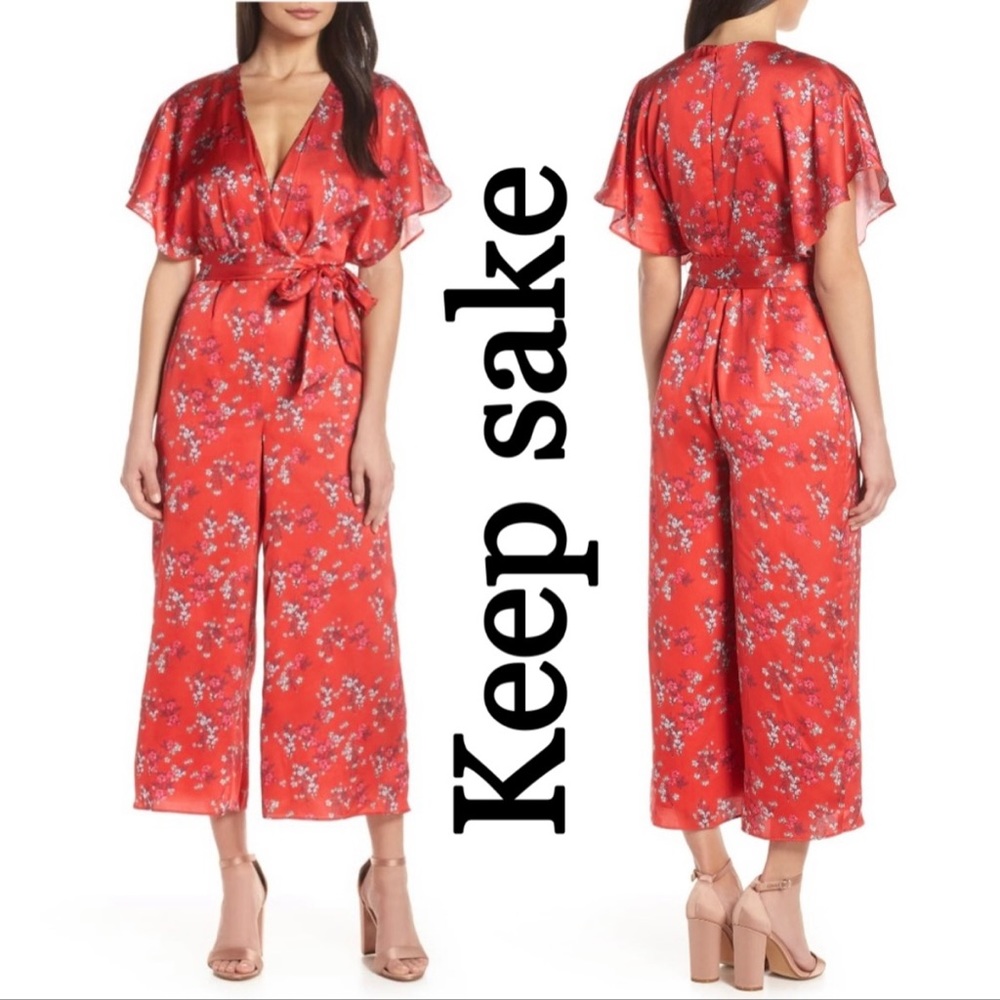 Keepsake floral jumpsuit Sz Xs